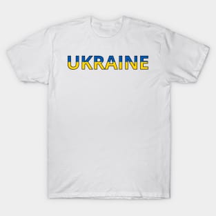 Drapeau Ukraine T-Shirt